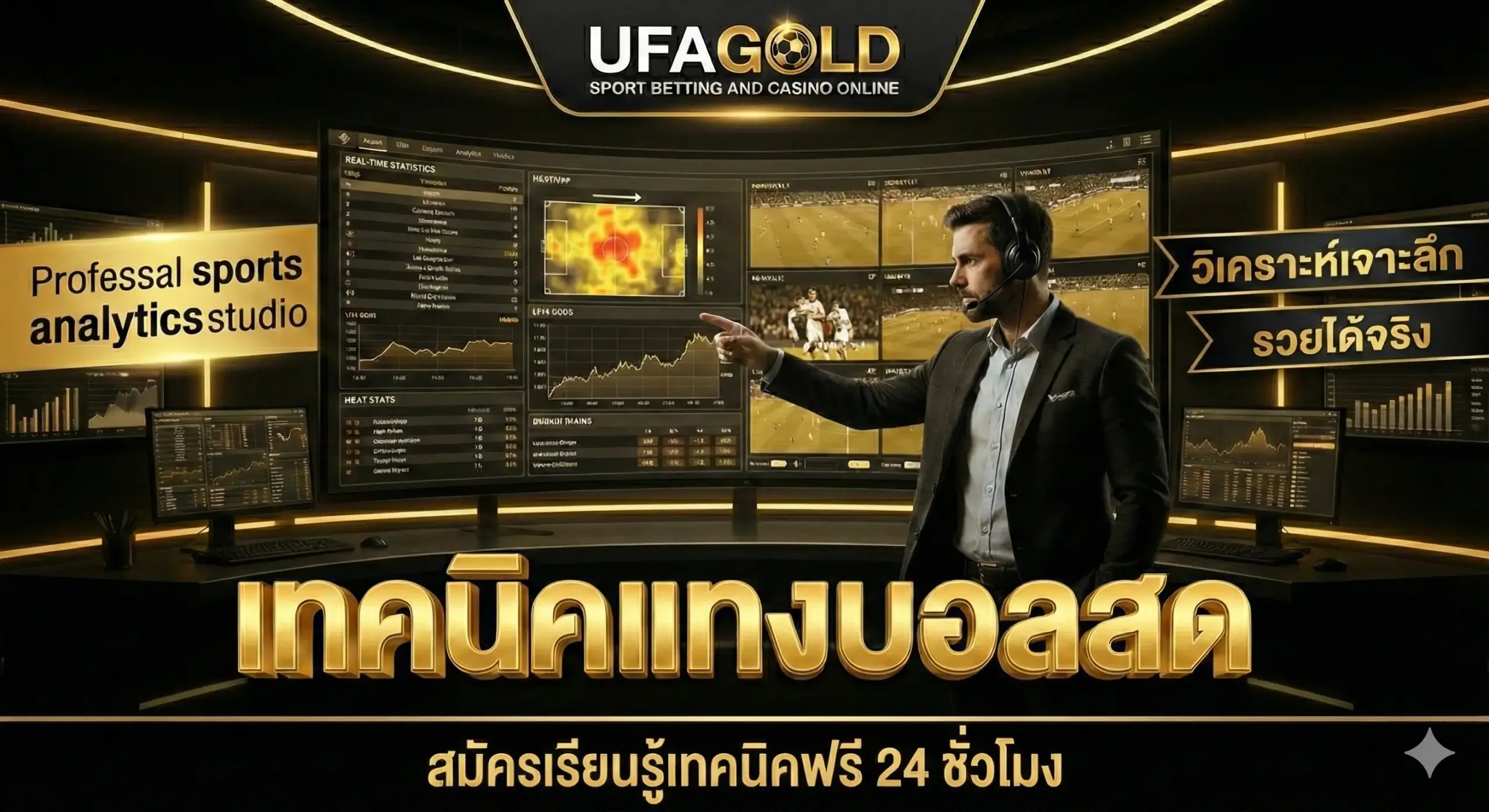 เทคนิคแทงบอลให้ได้กำไร UFAGOLD สำหรับมือใหม่